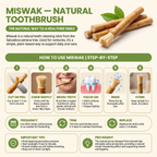 Miswak Chew Stick — Natural Teeth Cleaning & Stain Removal