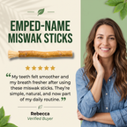 Miswak Chew Stick — Natural Teeth Cleaning & Stain Removal
